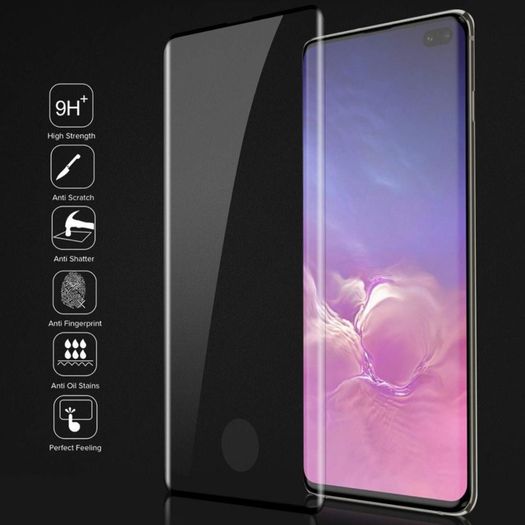 Tempered glass For Samsung galaxy S10 5G screen protector fingerprint Unlock film Full cover