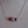 Lampwork glass jewellery,Necklace,Stainless steel chain,New,Gift Image 5