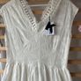 Maxi Broderie anglaise dress Kate by laltramoda premium brand size small Image 8