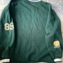Ladies Bershka Oversized Green Crewneck Size M Image 4