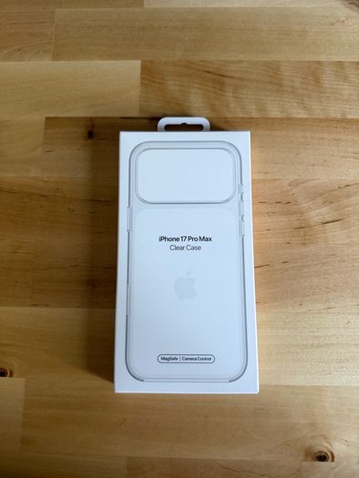 Official Apple Clear Case - iPhone 17 Pro Max - MagSafe + Camera Control