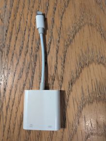 ipad thunderbolt USB adapter