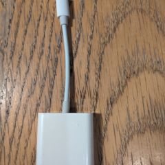 ipad thunderbolt USB adapter