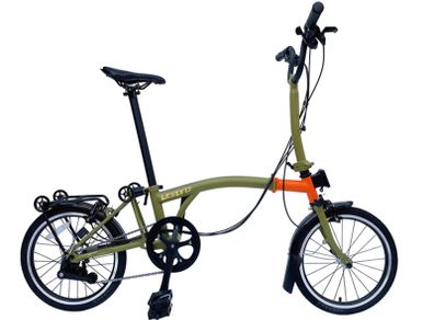 Trifold bike , Brompton style