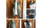 Large Green Pashmina Cashmere and Silk Shawl Scarf 70"x27"including postage