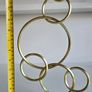 Retro style gold circle ornaments Image 2