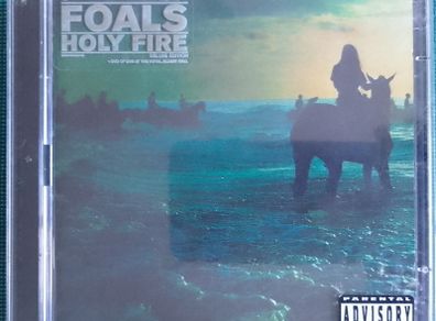 Foals - Holy Fire CD / DVD (2013) Deluxe Edition with Bonus Live DVD Indie Rock EX+