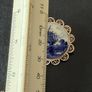 Delft vintage silver brooch Image 10