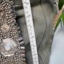 RIVER ISLAND Genuine Grey Suede Leather Boho Bag with crossbody and shoulder straps - Rrp 110 (New) Image 3