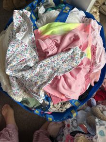 Huge bag of Baby Girl Clothes