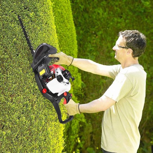 BU-KO 52cc Petrol Strimmer Garden Tool Including: String Trimmer, Brush Cutter with 3T Blade, Steel Wire Strummer Weed Brush Cutting Blade. Great Outdoor Power tool