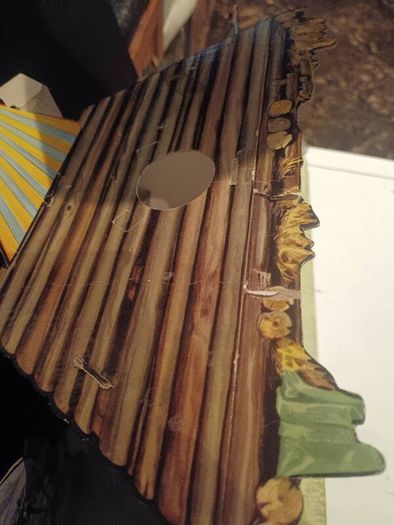 1940's Cardboard Nativety Set
