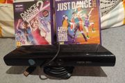 Xbox 360 Kinnect + 2 Games