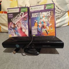 Xbox 360 Kinnect + 2 Games