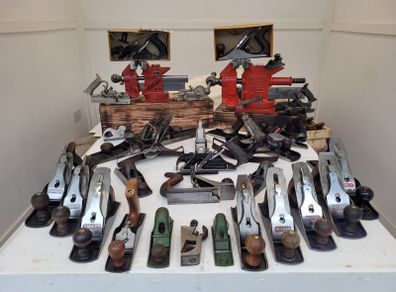 selection of wood planes
