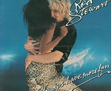 Rod Stewart Blondes have more fun LP