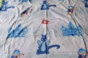 Bedlinen- single; Castle; Dragon