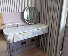 Next "Valencia" Mango Wood Set - 6-Drawer Chest & Matching Dressing Table