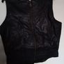 Vintage Real leather womens pants and waistcoat Image 3