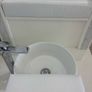 Luxury white pedicure chair Image 3