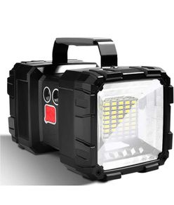 Torch LED Super Bright 10000mAh 4000LM Multifunction Flashlight 7 Modes Rechargeable Camping Torch Large Light Powerful USB Power Bank for Outage,Outdoor