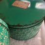 selection of vintage cake storage tins with lids Image 6