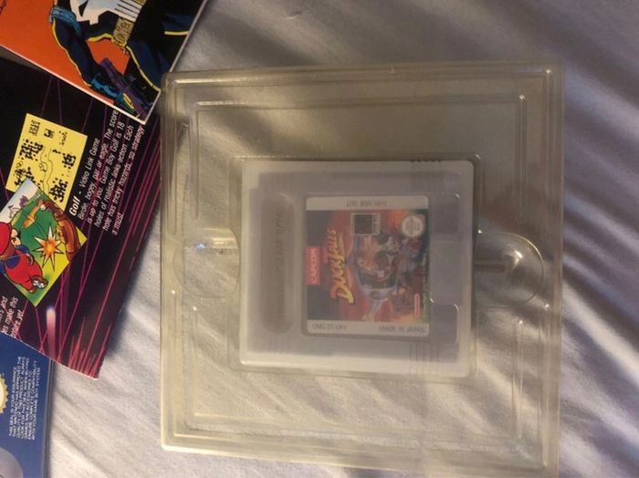 Vintage Ducktales Nintendo Gameboy Game In Box .