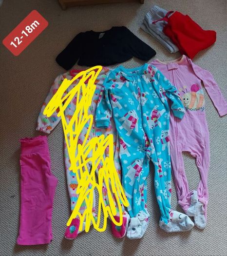 baby girl clothes bundle 12-18