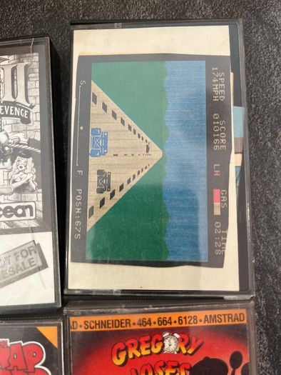 Vintage Amstrad CPC 464 Cassette Game Job Lot (8 Tapes - Bundle)