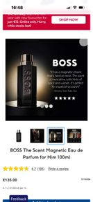 HuGO BOSS The Scent Magnetic 100ml for him