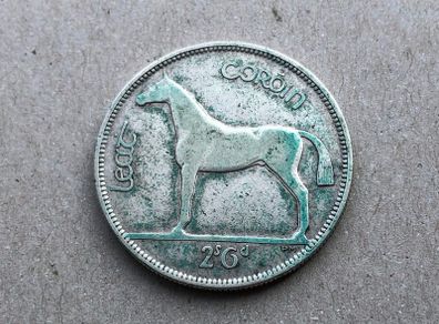 Irish Silver Half Crown