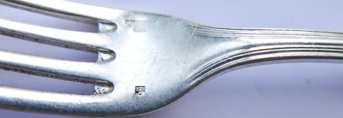 Antique Christofle Silver  Fork 77,2g