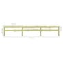 2 pcs 2-Rail Garden Fences Impregnated Pinewood 510x90 cm Image 5
