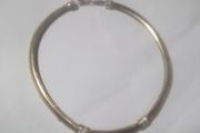a christian dior necklace gold colour j