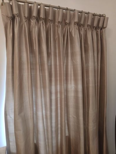 Curtains - 1 Pair and 1 Single curtain