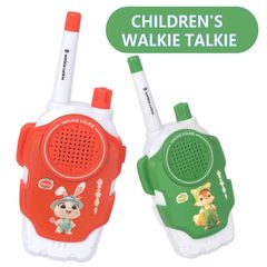 2pcs Walkie-talkie Kids Childrens Two-way Remote Transmitter, Mini Calling Telephone, Military Toys for Kids, Outdoor Adventure Toys