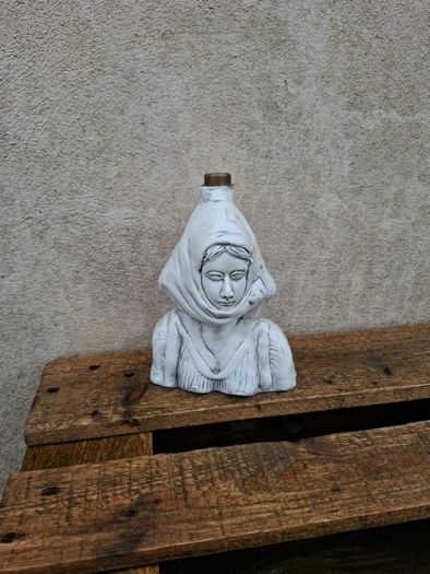 Very unusual whte lady bottle postage possible