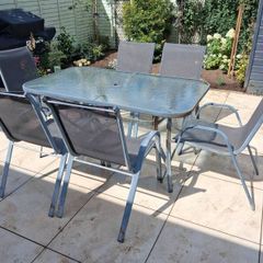 Patio table and chairs