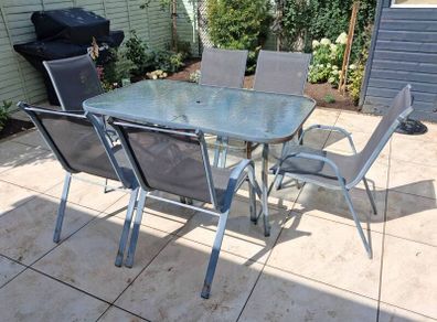 Patio table and chairs