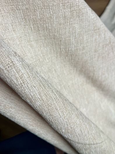 Beige Eyelet Curtains (Pair)(Extra Wide)