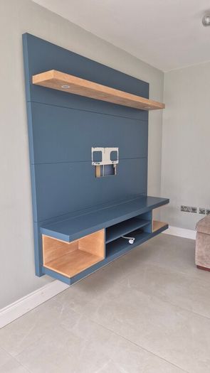 Bespoke wall mounted TV unit/ media wall