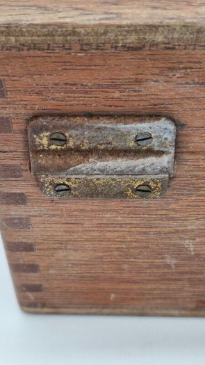 wooden victorian box