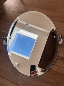 Quality Bathroom Accessories - Mirror, Wall Lights & Toilet Roll Holder