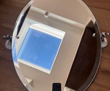 Quality Bathroom Accessories - Mirror, Wall Lights & Toilet Roll Holder