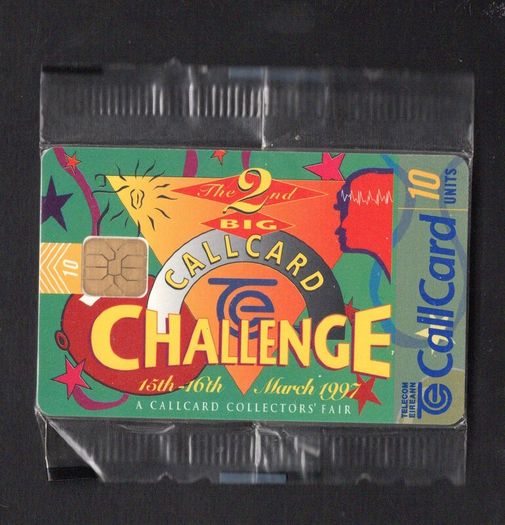 1996 Ireland 20 unit CallCard Collectors (Gemplus GEM1) Call Card new in packaging