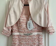 Fabiana Ferri Italian design 2-Piece occasion dress & bolero, UK 10