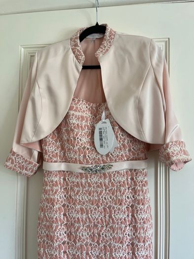 Fabiana Ferri Italian design 2-Piece occasion dress & bolero, UK 10