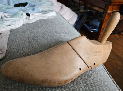 Vintage Wooden Shoe last