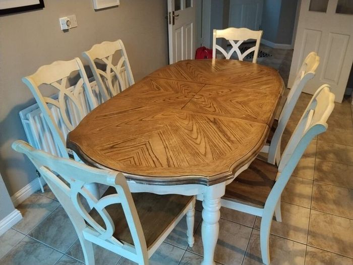 Solid Oak Kitchen Table