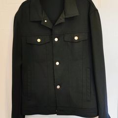 Price drop Black Denim Jacket Zara man